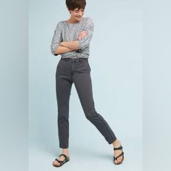 O’NEILL 29 Unisex Stretch Charcoal Corduroy Chino Standard Casual Skater Pants - Picture 1 of 11